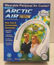 Arctic Air Freedom Wearable Personal Air Cooler - New Q