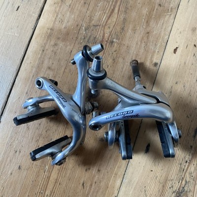 Jeu De Freins Campagnolo Record 10 Vitesses En Titane - Pour Vélo De Route - Occasion Fonctionnelle
