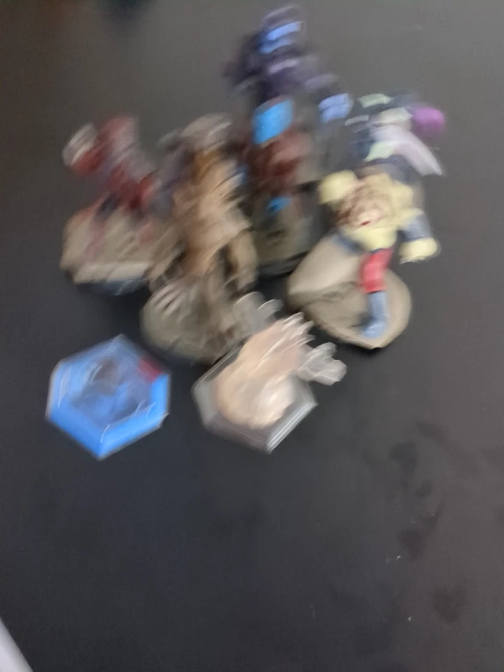 S1 Lot Of 9 Disney Infinity 2.0 Guardians Of The Galaxy Figures Crystals - Image 2 of 3