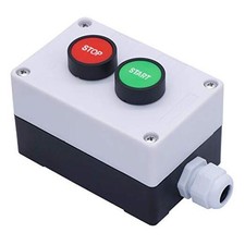 Momentary Push Button Switch Station Box Start/Stop Red Green A-Start/Stop