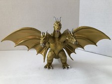 Godzilla Movie Monster Series 2001 King Ghidorah Vinyl Figure Toho Bandai Toy EX