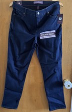 Gloria Vanderbilt Skinny Dark Blue Denim Jeans 5-Pocket Women's Stretch