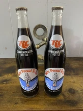 RC Cola West Virginia Commemorative 1863-1974 Bottle 16oz Vintage Glass Bottle