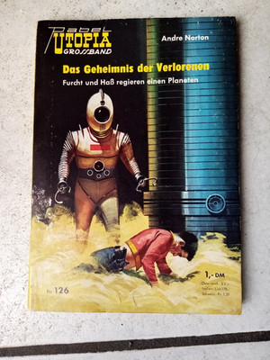 Utopia Grossband -1 x Romanheft (50-60 er Jahre)(Pabel  Verlag,alt) Nr. 126
