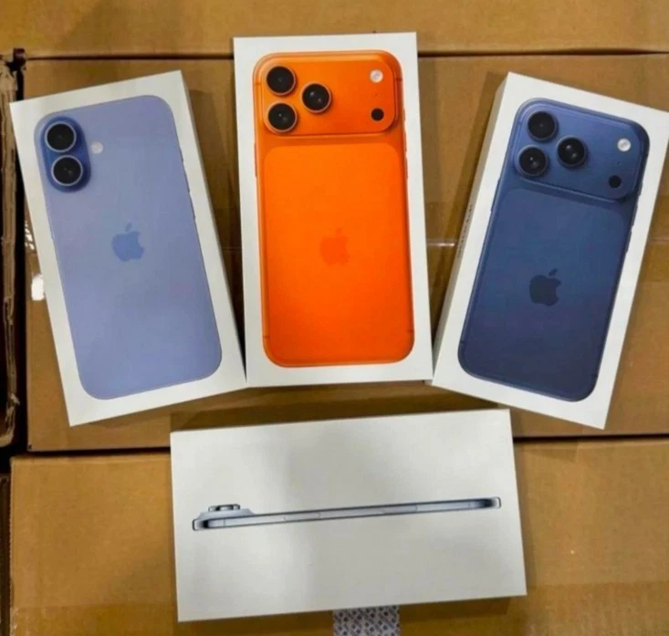 GENUINE APPLE IPHONE 17/AIR/17 PRO/17 PRO/17e MAX EMPTY BOX - WITH/WITHOUT CABLE - Image 1 of 2