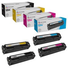 LD TONER HP 125A CB540A 128A CE320A 131A CF210A 131X CF210X *4 PACK *NEW *FRSP