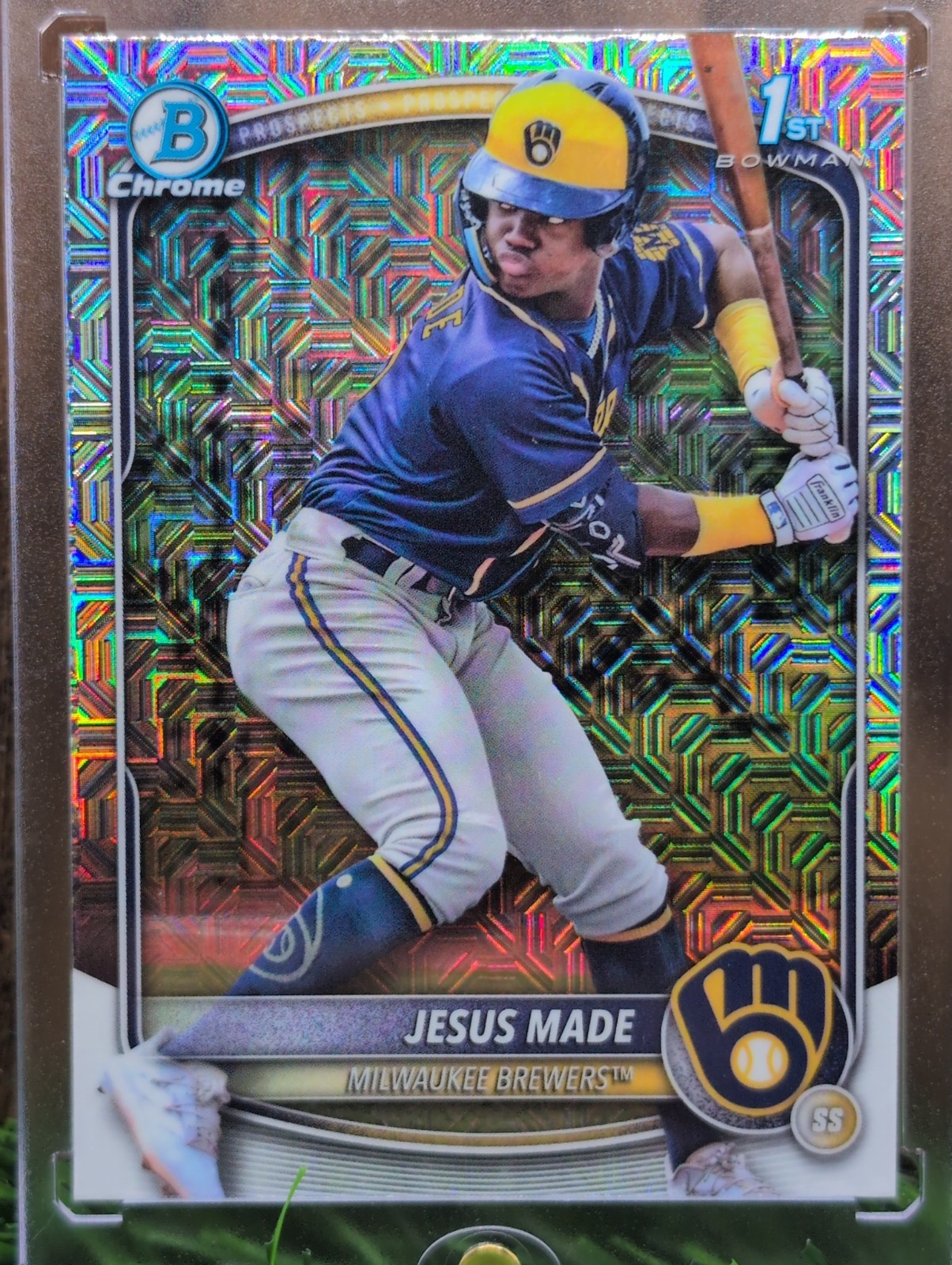 2025 Bowman Chrome 1st Mojo - Jesus Made - Milwaukee Brewers - #BCP-50 (RC)