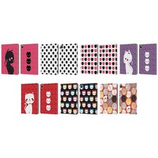 HEAD CASE CATS AND DOTS LEATHER BOOK WALLET CASE FOR APPLE iPAD AND APPLE PENCIL