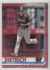 2019 Topps Mother's Day Pink 48/50 Derek Dietrich #65 0c6