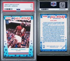 1989 Fleer NBA All-Stars #3 Michael Jordan (PSA 5) $175 OBO