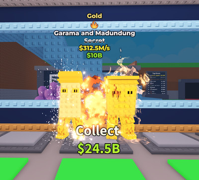    Steal a Brainrot I Garama and Madungdung Gold 312.5m/s   