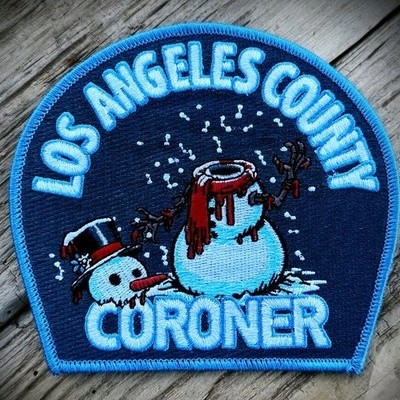 Patch ~ CALIFORNIA CA LOS ANGELES COUNTY CORONER MEDICAL EXAMINER LIMITED V1
