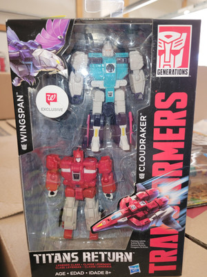 Transformers Titans Return Wingspan & Cloudraker Walgreens Exclusive 