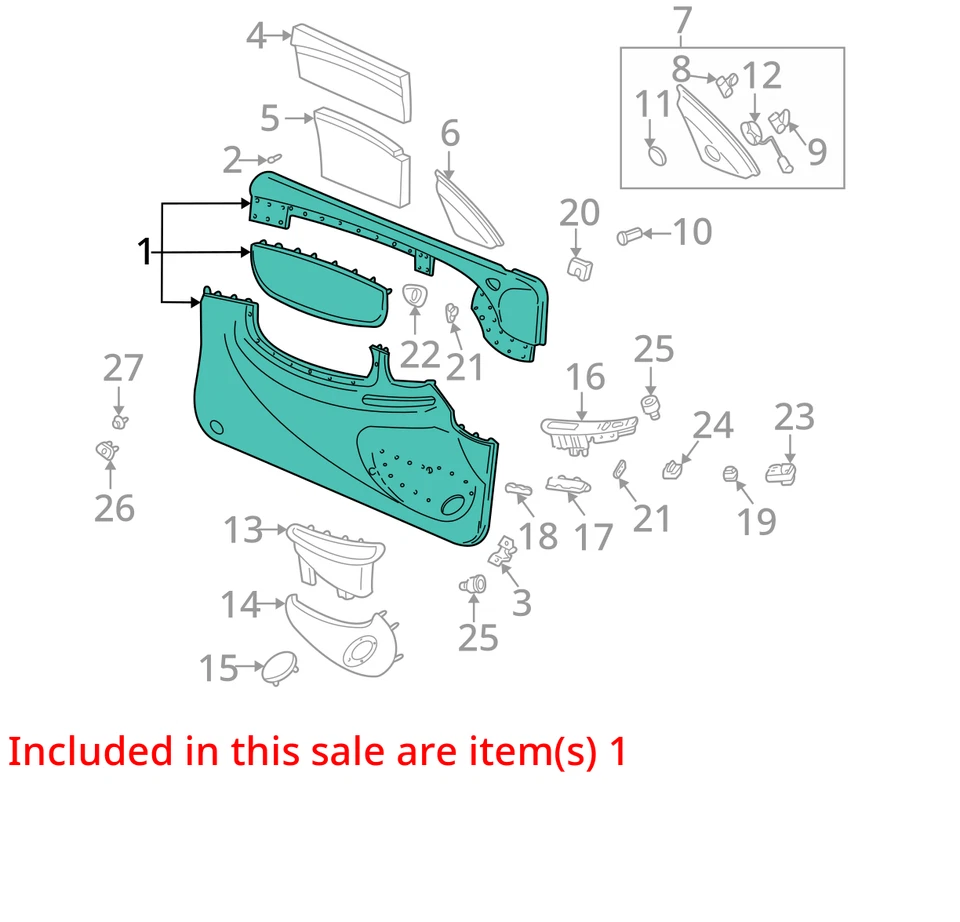 AJUSTE OLDSMOBILE ALERO 1999-2004 ASM 22657103 - NUEVO OEM 22657103 Foto 2 de 3