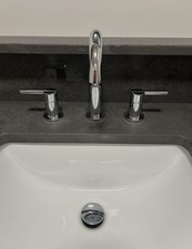 Delta Nicoli 35749LF Two Handle Widespread Bathroom Faucet Chrome Used