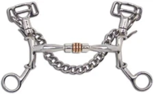 Myler 03 Lynn McKenzie 5” MMB Shank Bit - Sweet Iron Comfort Snaffle with