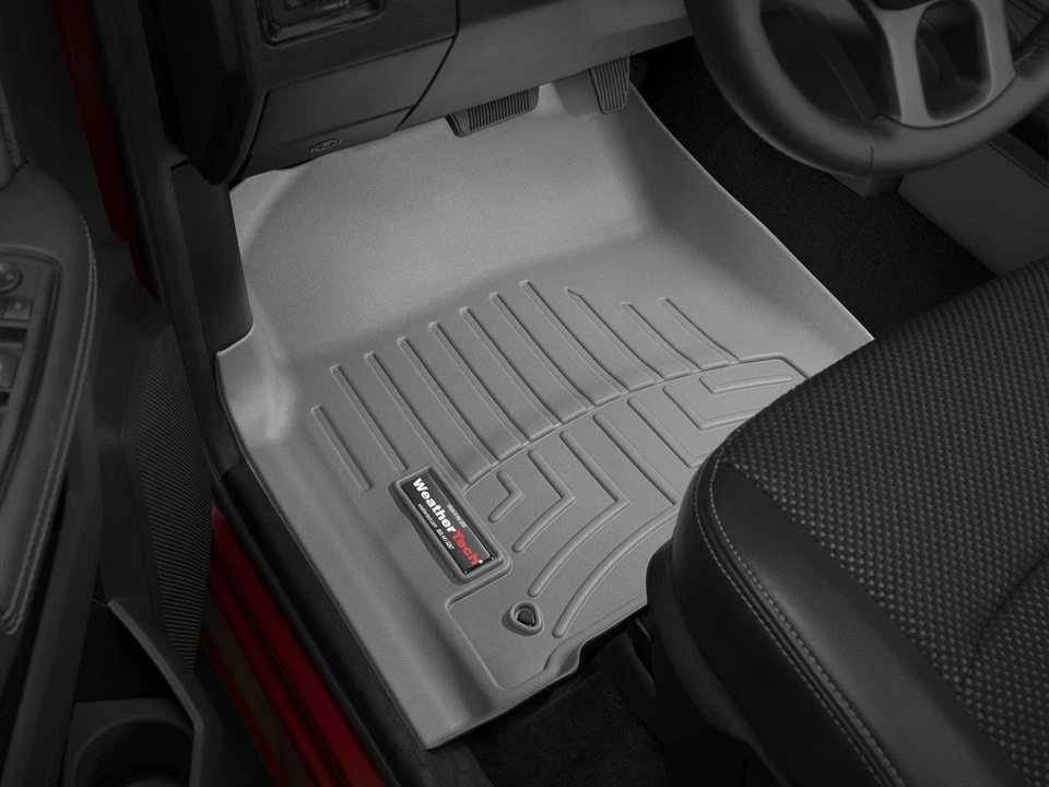 WeatherTech FloorLiner for 2013-2018 RAM Ram 1500 - 1st Row, Grey Foto 2 de 4