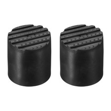 Ladder Non Slip Feet Mat 44mm ID 2Pcs , Rubber Round Step Ladder Foot