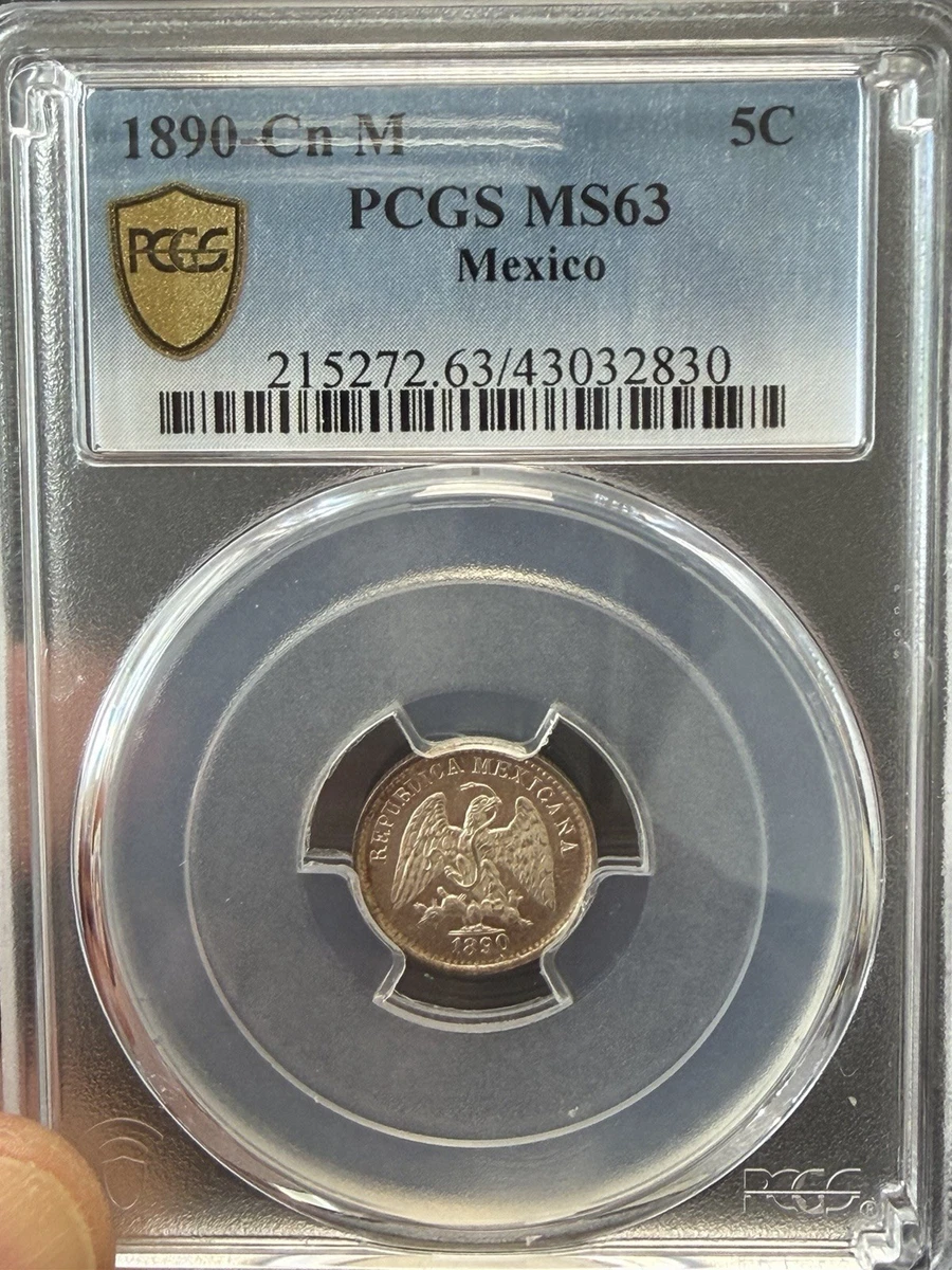 ロスインゴ 確認用 Zacatecas 8 Reales 1897 Zs FZ NGC MS65 0151704 | World Numismatics LLC