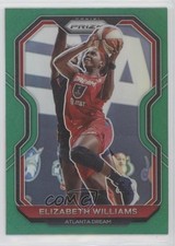 2021 Panini Prizm WNBA Green Prizm Elizabeth Williams #34 0ym4