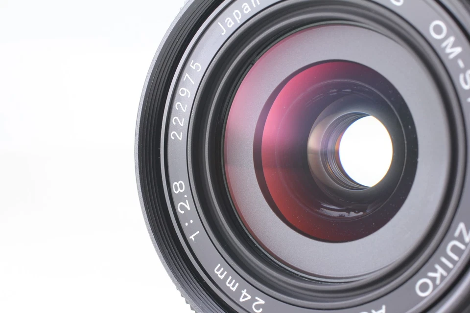 [ Near MINT] Olympus OM-System H.Zuiko Auto-W 24mm F/2.8 MF Late Lens From JAPAN - Image 2 of 4