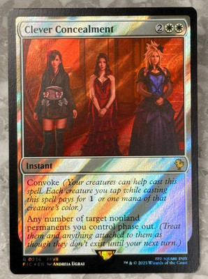 Clever Concealment Surge Foil 236 R MTG Final Fantasy FIC NM X1