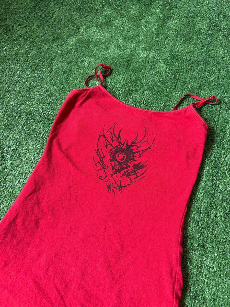 Womens Vintage Y2K 2000s Grunge Cyber Whimsigoth Graphic