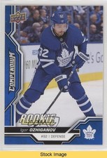 2018-19 Upper Deck Compendium Rookies Blue Igor Ozhiganov #848 READ 0ua7
