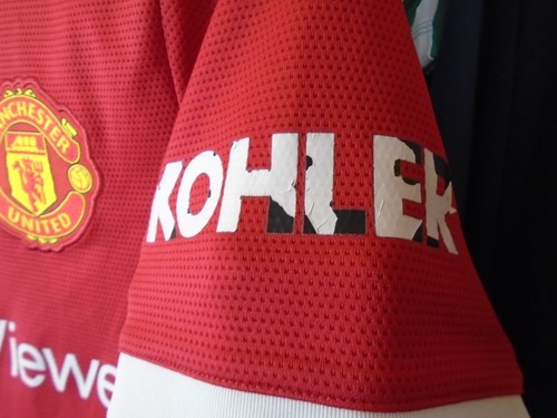 MANCHESTER UNITED 2021-2022 ZUHAUSE adidas FUSSBALL FUSSBALL-SHIRT TRIKOT 13-14 JAHRE - Bild 4 von 4