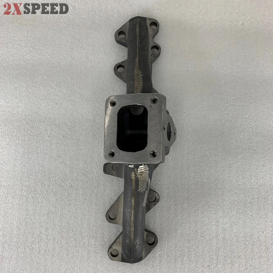 Colector de hierro fundido para Toyota Supra 1993-1998 motor 2JZ-GTE brida T4 Foto 4 de 4