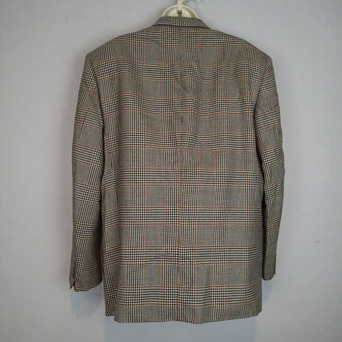  VALENTINO Plaid Wool Blazer 42R jacket sport coat  - Picture 5 of 12