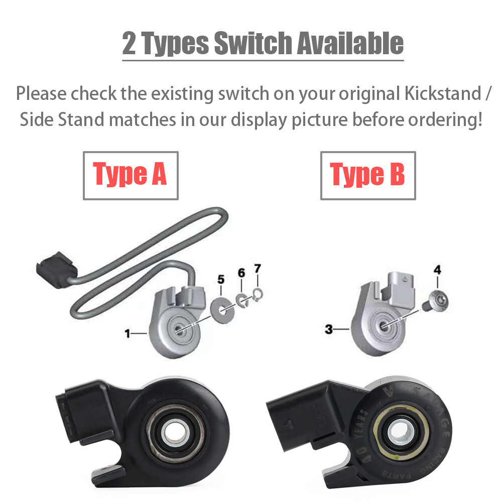 Kickstand Side Stand Switch Sensor For DUCATI DesertX 950