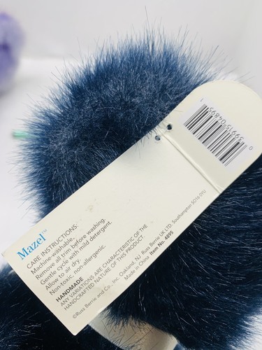 Nuevo con etiquetas Russ Berrie Mazel Estrella de David Judío Peluche y Afrodita Amor Peluche Oso - Imagen 10 de 13