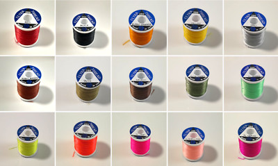 UTC Ultra Thread 280 Denier Fly Tying Extra Thick Waxed Flat Jig ...