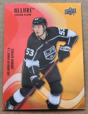2022-23 Upper Deck Allure Color Flow Red Orange #SF-73 Jordan Spence