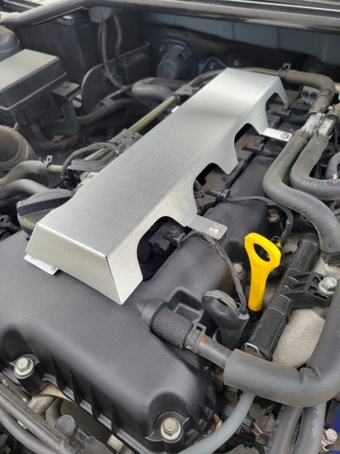 Cubierta de bobina de aluminio en blanco LRB Speed - se adapta a Hyundai Genesis Coupe 2,0 L - Imagen 2 de 3