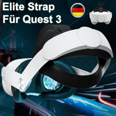 VR Headset Elite Strap für Meta Quest 3 Verstellbarer Kopfriemen VR Headband
