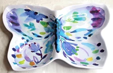 Butterfly Serving Tray Melamine 15in X 9.6in