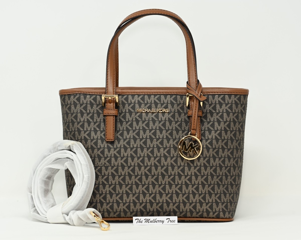 MICHAEL KORS JET SET TRAVEL XS Carry All Crossbody Top Zip