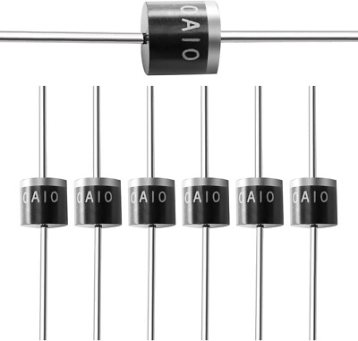 20 Pz 10 A10 10Amp 1000V 10A 1KV R-6 MIC Diodi Raddrizzatori Assiali Per Uso Generale - Foto 7