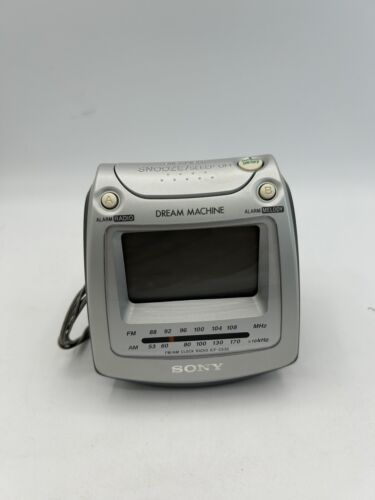 Sony Melody Alarm Dream Machine FM AM Digital Clock Radio ICF-C630 Preowned #c5 - Picture 17 of 20