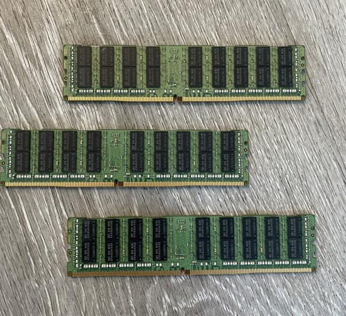 3 each--Samsung M386A4G40DM1-CRC5Q 32GB 4DRX4 PC4-2400T SERVER MEMORY #02 - Picture 2 of 2