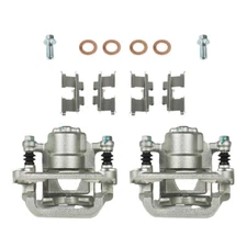 LABLT 2pc Rear Brake Calipers w/ Bracket for Nissan Maxima 02-18 Altima 2.5L V6