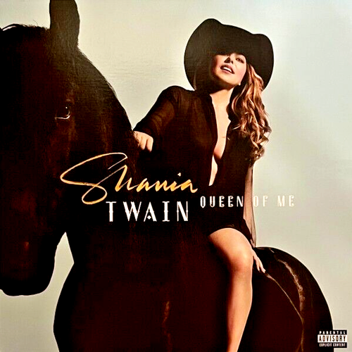Shania Twain Queen Of Me LP Vinyl Album with SIGNED AUTOGRAPHED Insert - SEALED