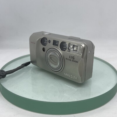 MINOLTA RIVA ZOOM 115 35MM FILM CAMERA 37.5-115mm LENS Lomo #427