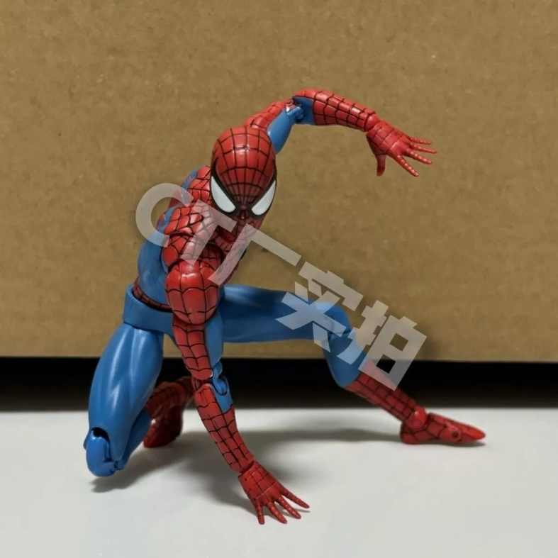 CT Toys MAFEX No.185 Spider-Man 1/12 Action Figure Toy Gift