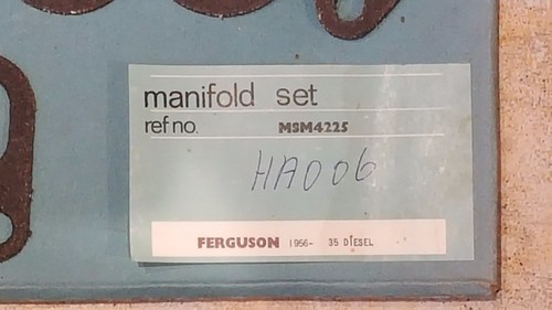 NOS Ferguson Modell 35 Diesel Krümmer Dichtungssatz - KOSTENLOSER UK P + P - Bild 2 von 2