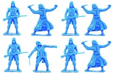Cherilea Recasts - Foreign Legion and Arabs 8 in 3 poses unpainted 54mm plastic