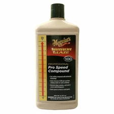 32 oz Mequiars Mirror Glaze 100 Pro Speed Cutting / Cut Compound M10032 - Fast