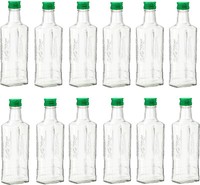 12 X 250 Ml Flaschen Mit Schraubverschluss Glasflasche LiköR Wein Schnaps